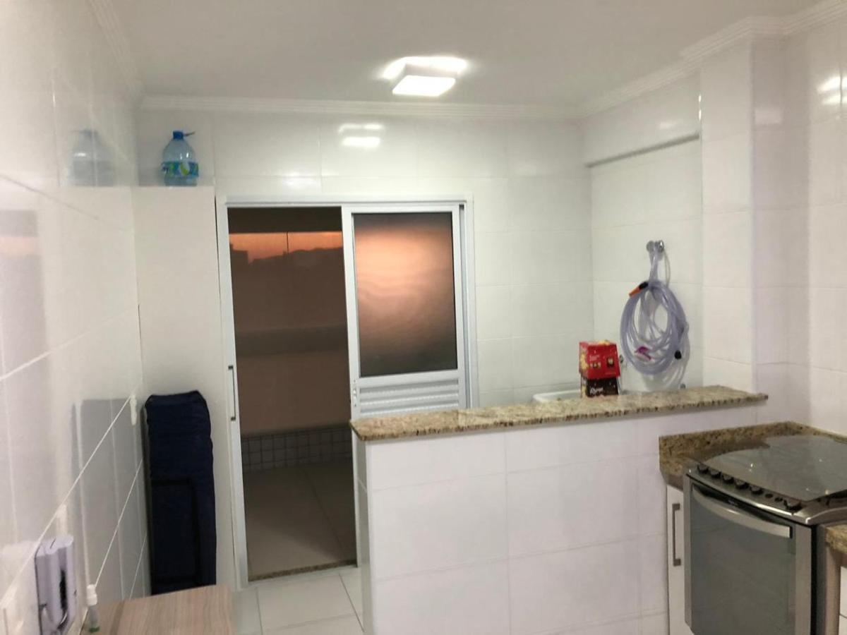 Ultimo Andar, Varanda Gourmet, Vista Da Praia Praia Grande  Ngoại thất bức ảnh