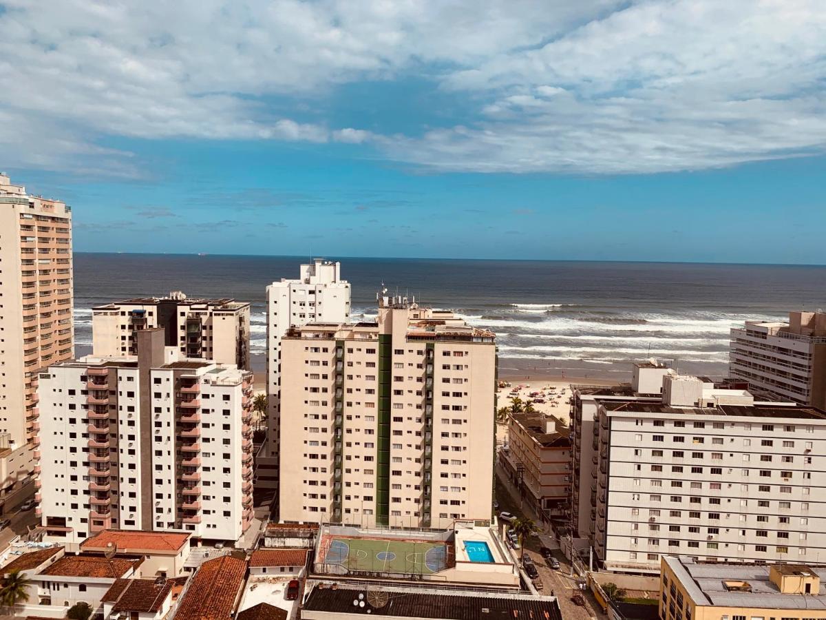 Ultimo Andar, Varanda Gourmet, Vista Da Praia Praia Grande  Ngoại thất bức ảnh