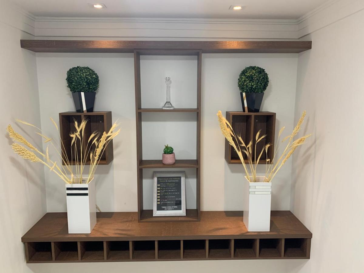 Ultimo Andar, Varanda Gourmet, Vista Da Praia Praia Grande  Ngoại thất bức ảnh